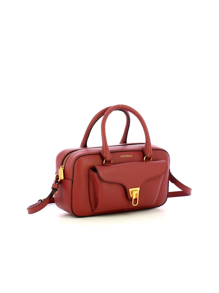 Coccinelle 100% Cowhide crossbody bag in red