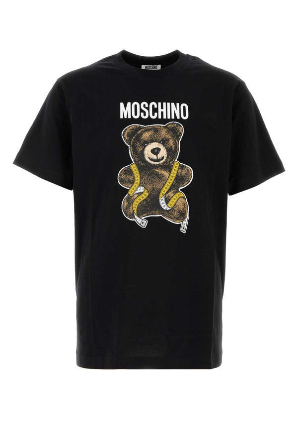 Black Cotton T-Shirt Fantasianero Exterior