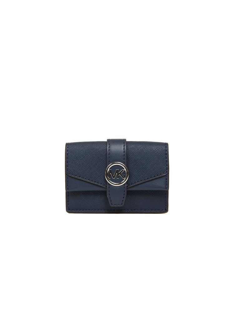 Michael Kors Wallet Navy Polyvinyl Chloride Bags /