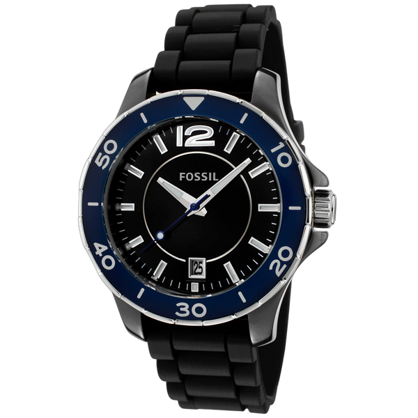 Fossil watch in black
