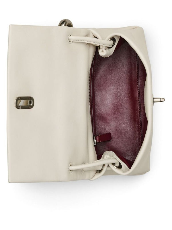 Marc Jacobs 100% Calf Leather shoulder bag in white