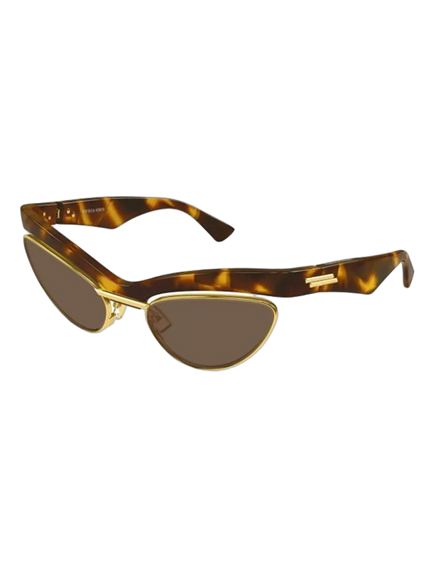 Bottega Veneta BV1480S Acetate sunglasses in brown