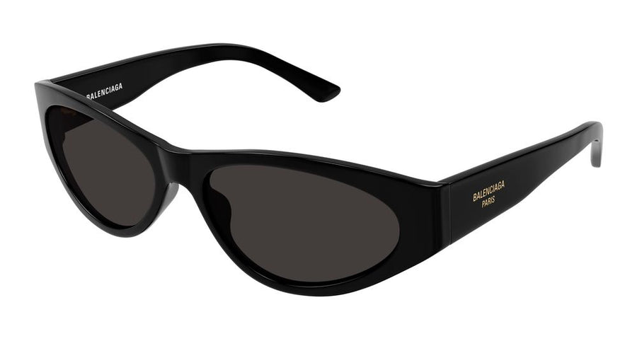 Sunglasses Balenciaga Bb0367s 001 Black Grey 60-17-140 Acetate