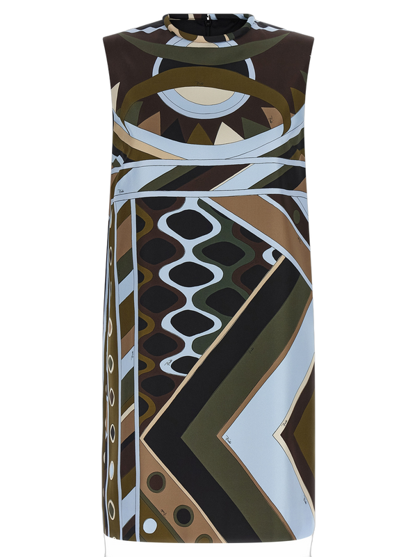 Emilio Pucci 100% Silk dress in multicolor