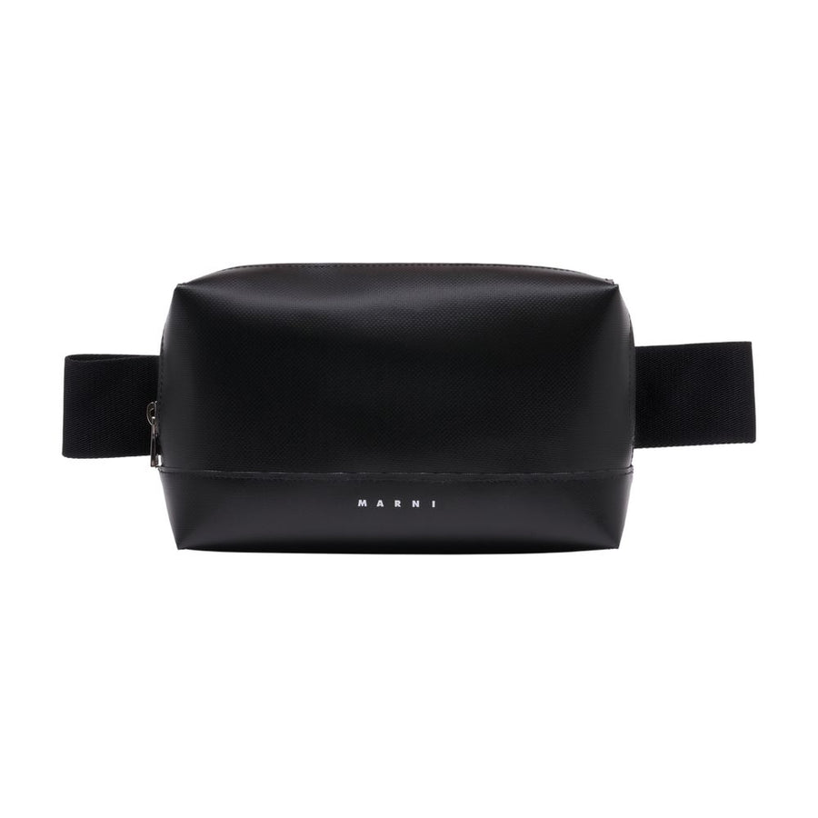 Marni synthetic belt bag in black