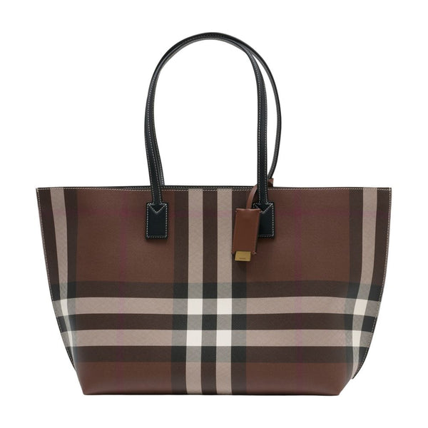 Burberry canvas tote bag in brown
