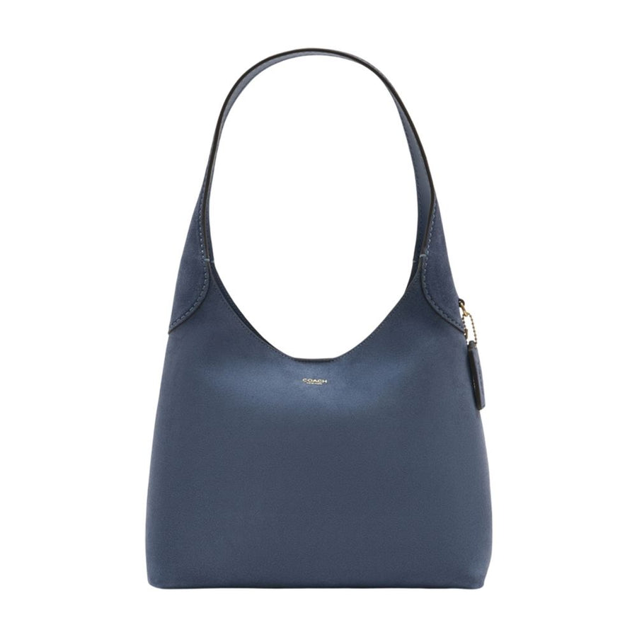 Coach Calfskin shoulder bag in blue
