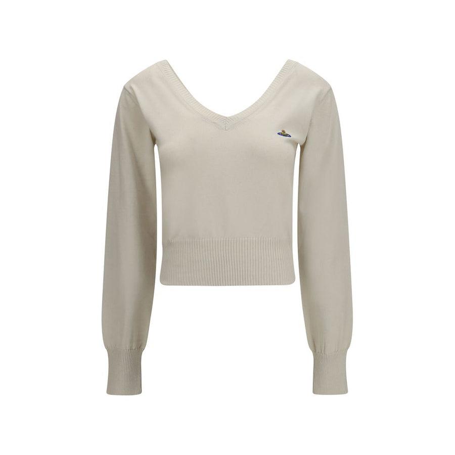 White Cotton Sweatshirt Clothing
