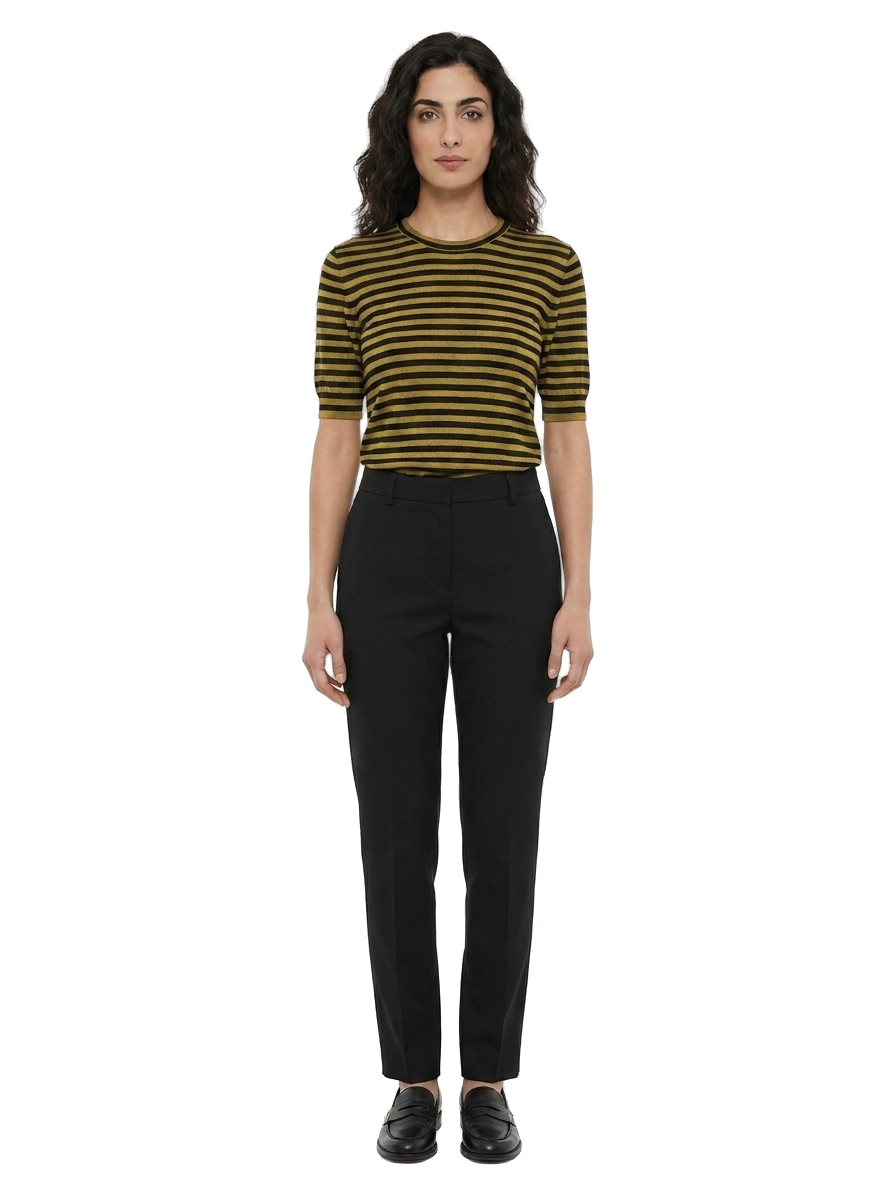 Multicolor Cashmere T-Shirt