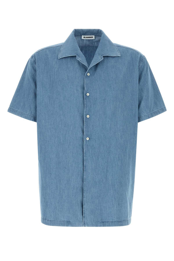 Jil Sander 100% Cotton shirt in blue