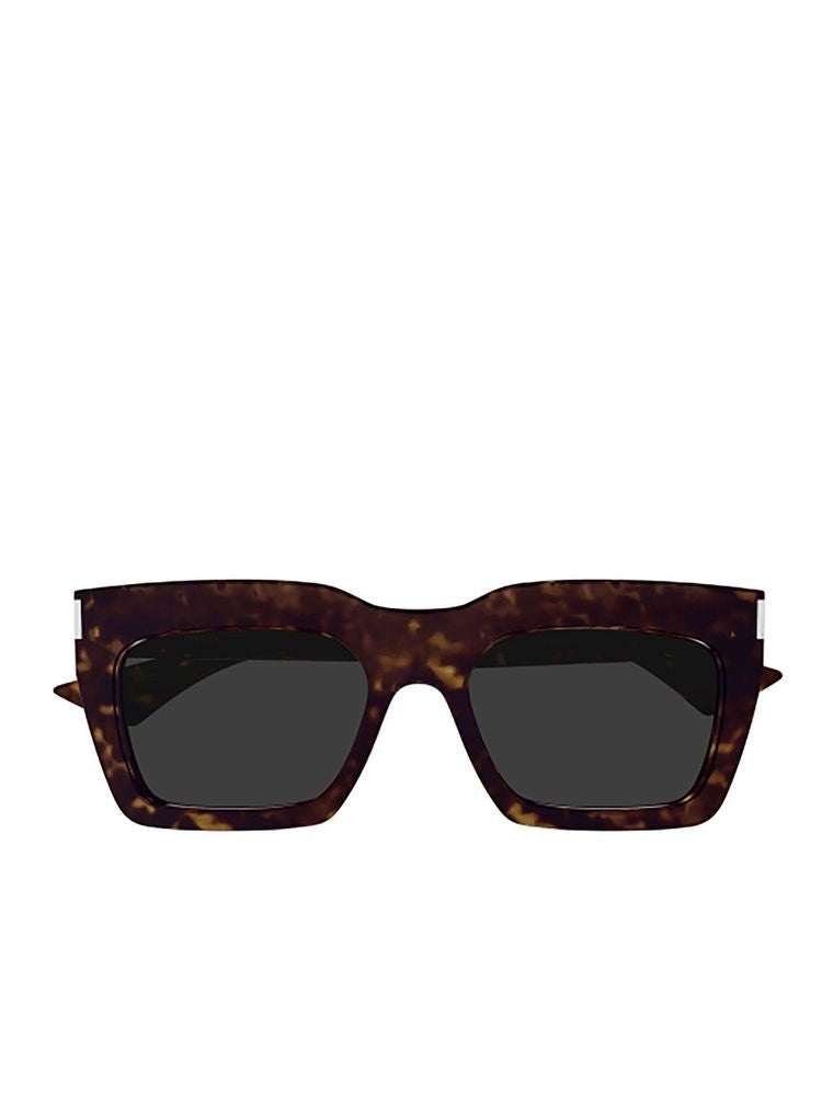 Saint Laurent SL Recycled Acetate frame sunglasses in brown