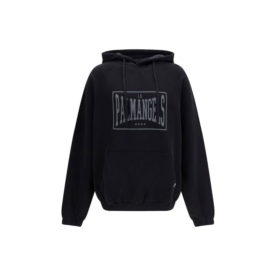 Palm Angels 100% Cotton hoodie in black