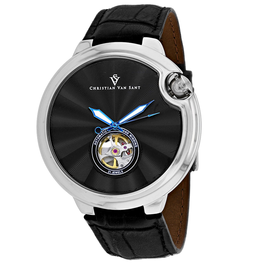 Christian Van Sant watch in black