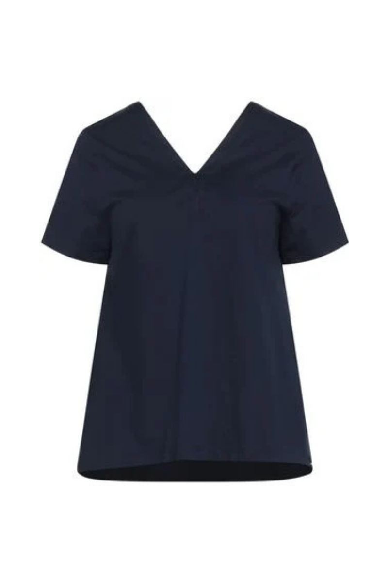 Herno blouse in navy