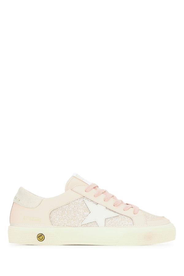 Golden Goose Deluxe Brand With Suede sneaker in pink