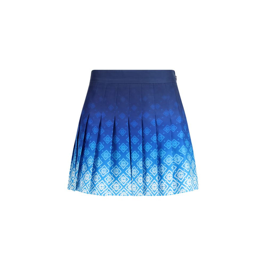 Casablanca 100% Silk skirt in blue