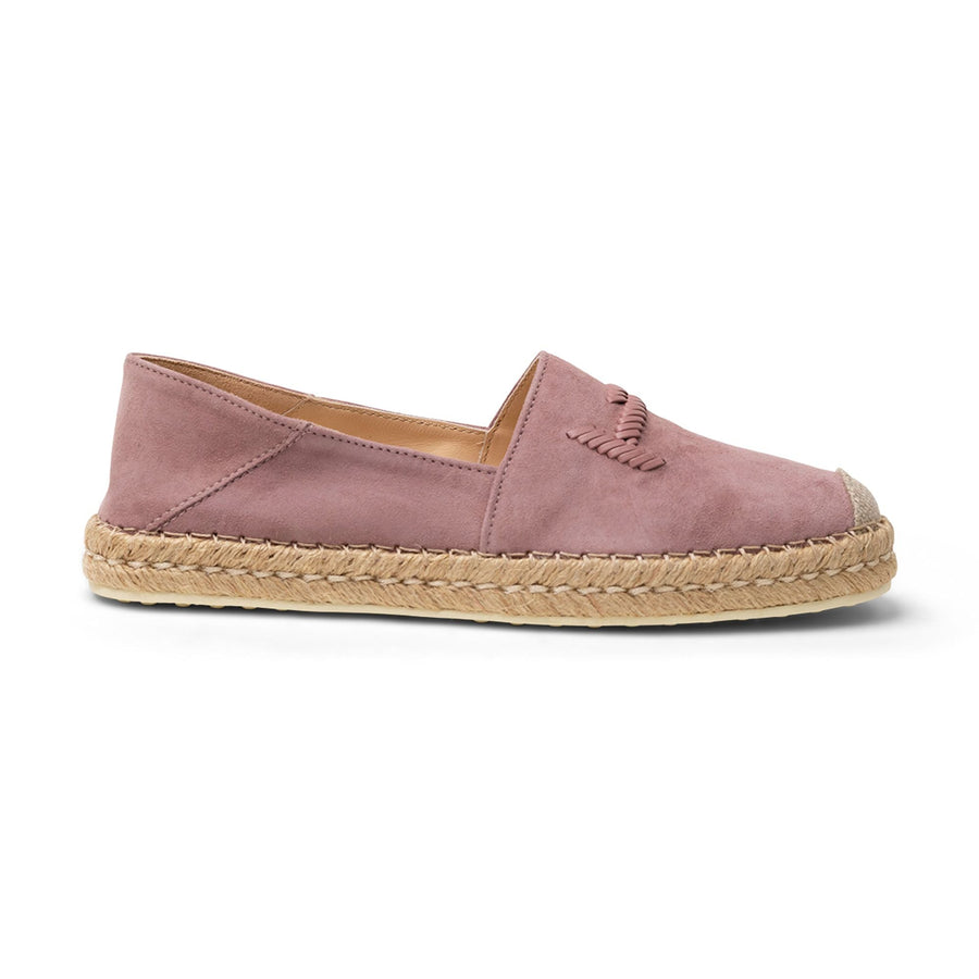 Tod's Suede espadrille in pink