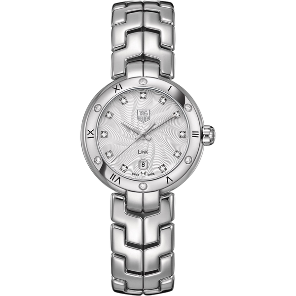 Tag Heuer Stainless steel case watch in silver
