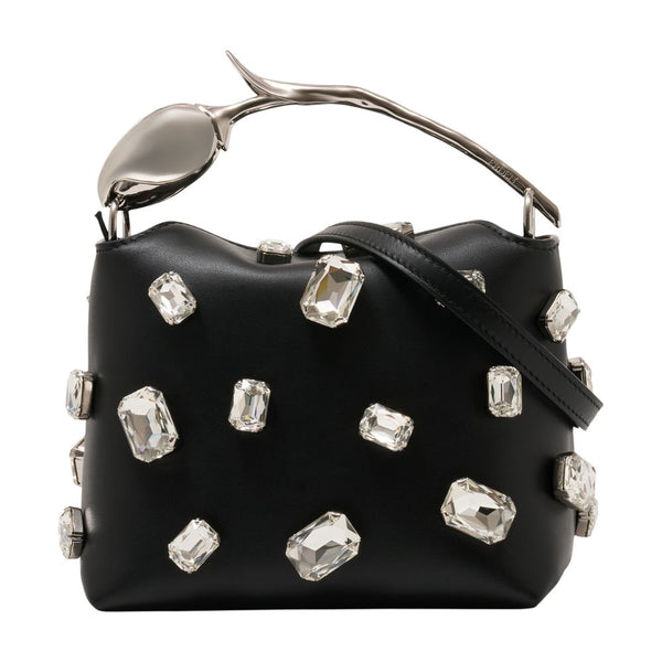 Mini Bloom Bag - Erdem Leather Black Calfskin / Handbags-purses