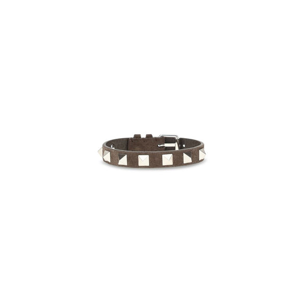 Valentino Garavani 100% Calf Leather Bos Taurus bracelet in brown