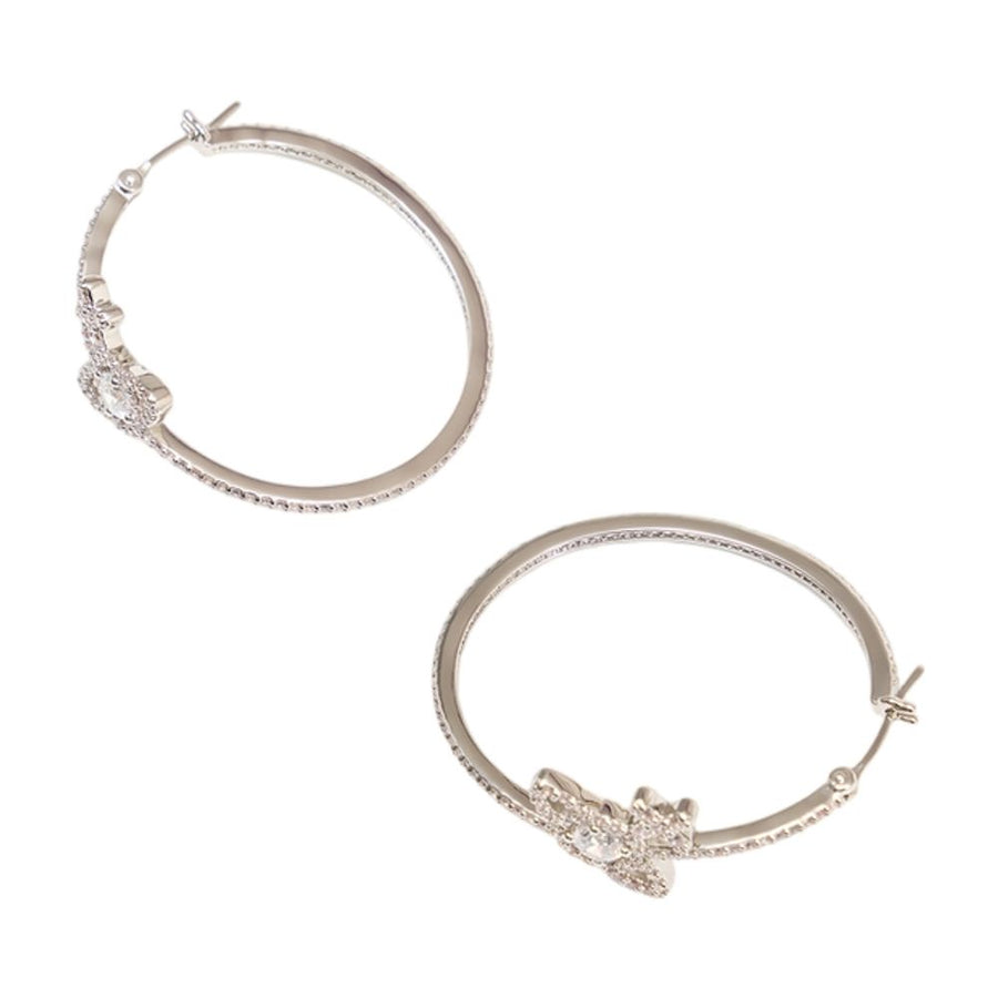 Vivienne Westwood metal earrings in silver