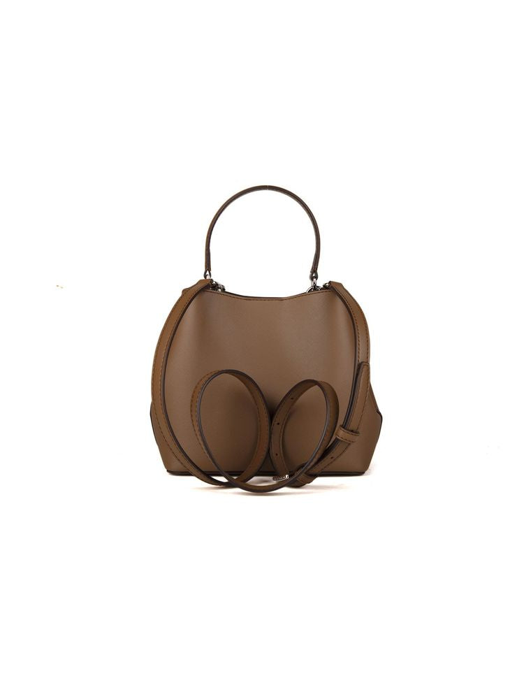 Michael Kors 88.3% Coated Canvas crossbody bag in brown