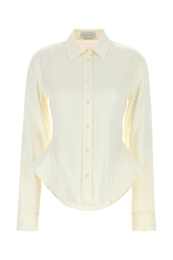 Stella McCartney Shirt 73% Acetate shirt in cream