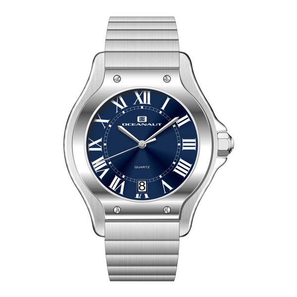 Oceanaut Stainless steel case watch in blue