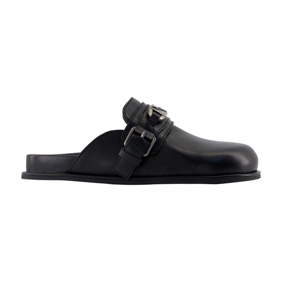Zadig & Voltaire Calfskin slipper in black