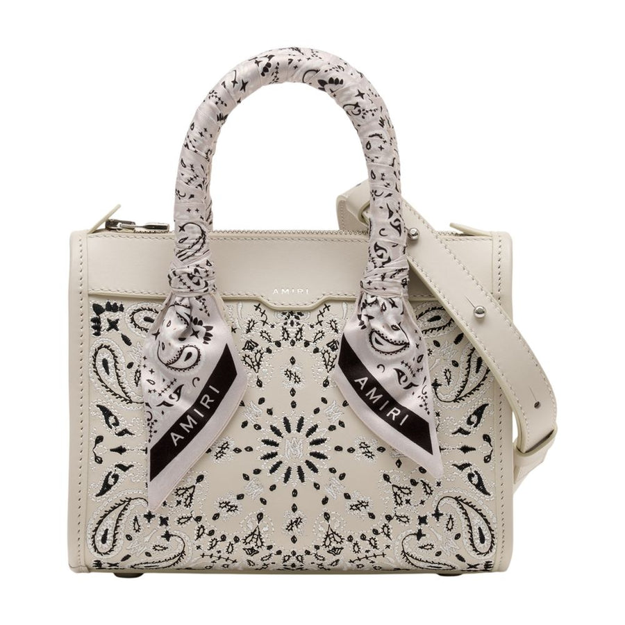 Amiri Calfskin mini bag in white