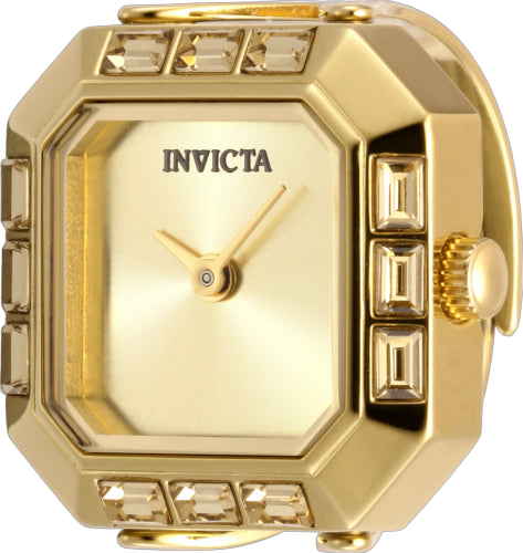 Invicta watch in gold