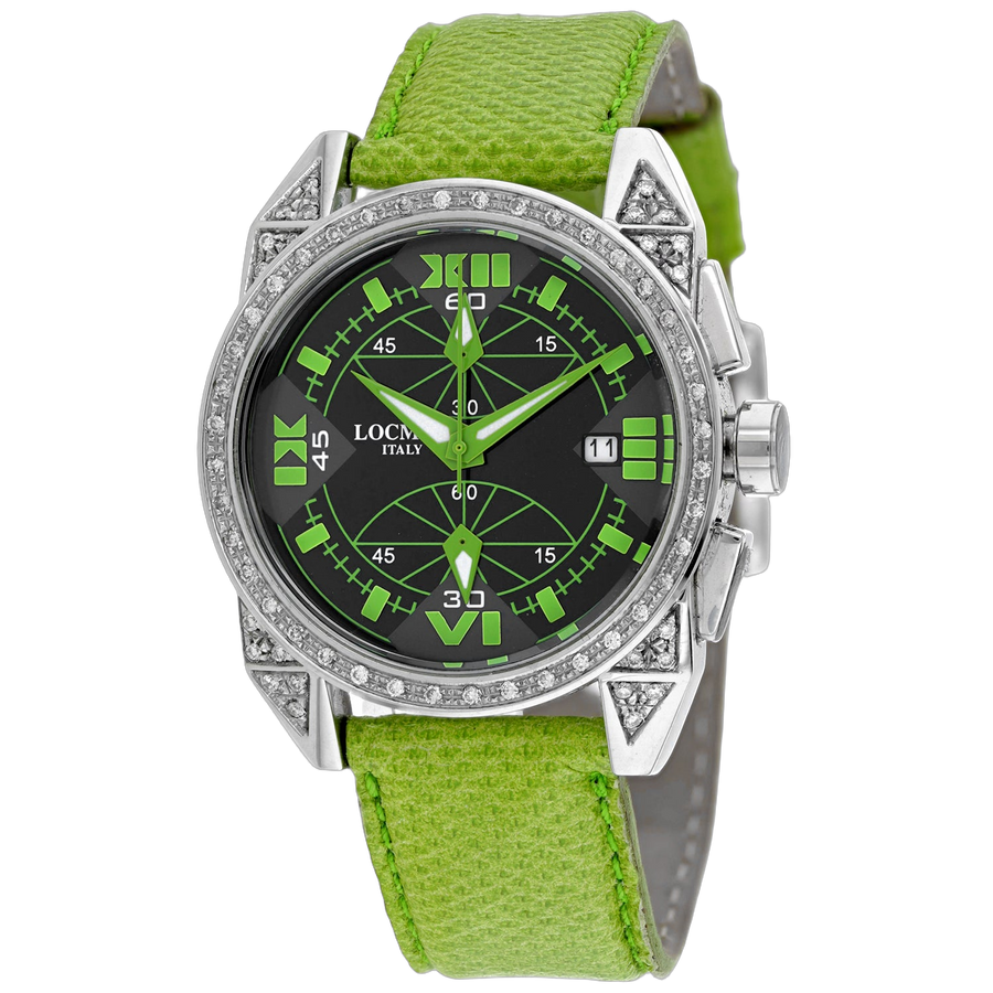 Locman Stainless steel case watch in black