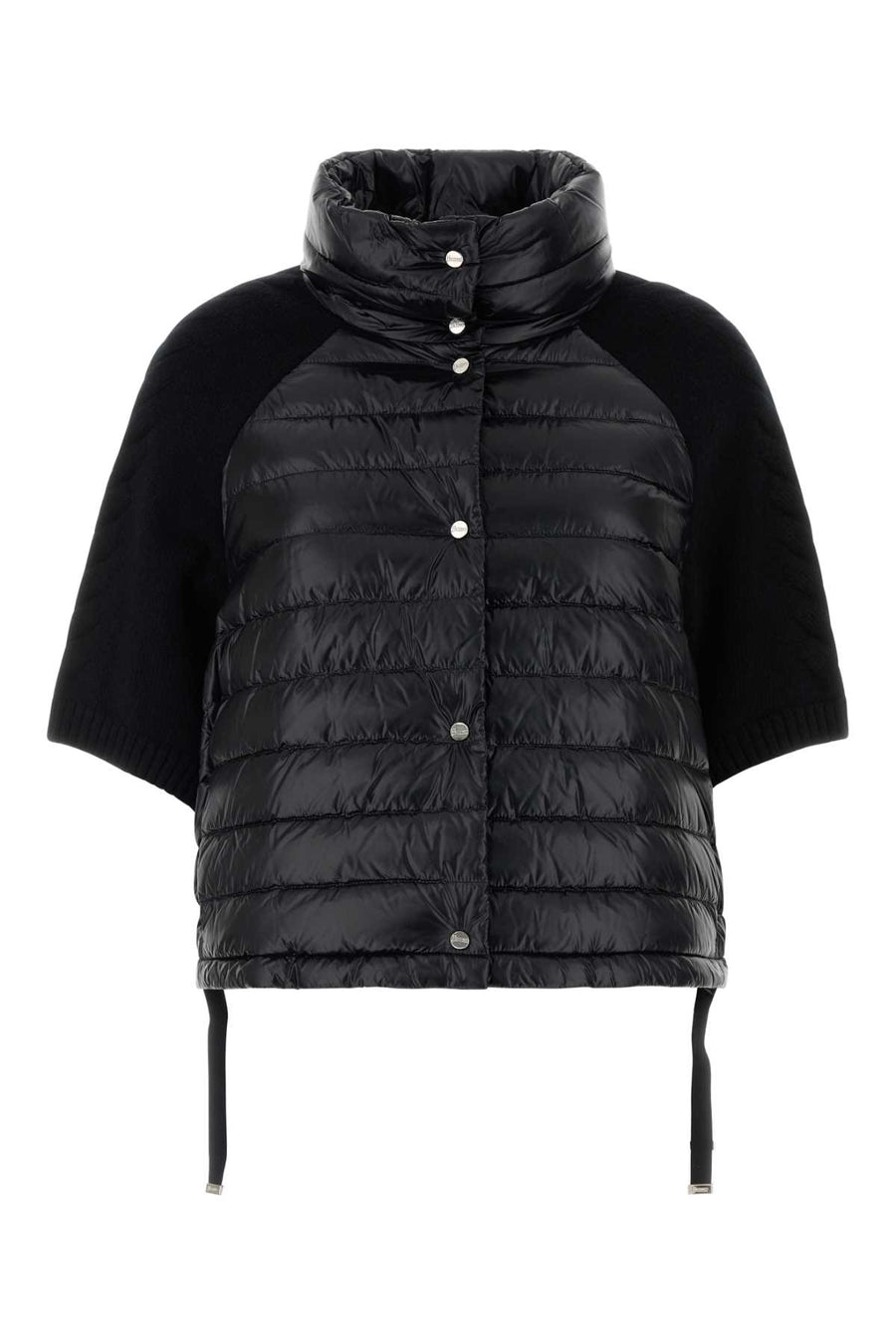 Herno Exterior 1: 100% Nylon down jacket in black