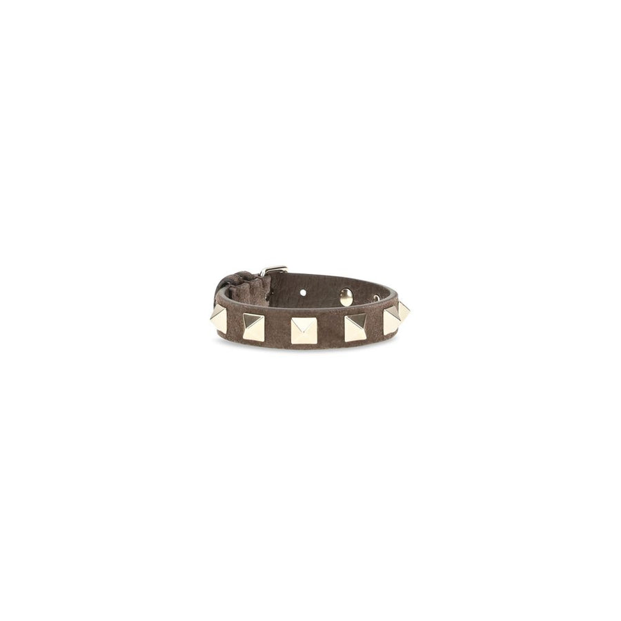 Valentino Garavani 100% Calf Leather Bos Taurus bracelet in brown