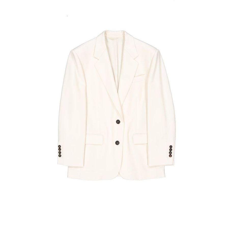Brunello Cucinelli 44% Viscose blazer in white