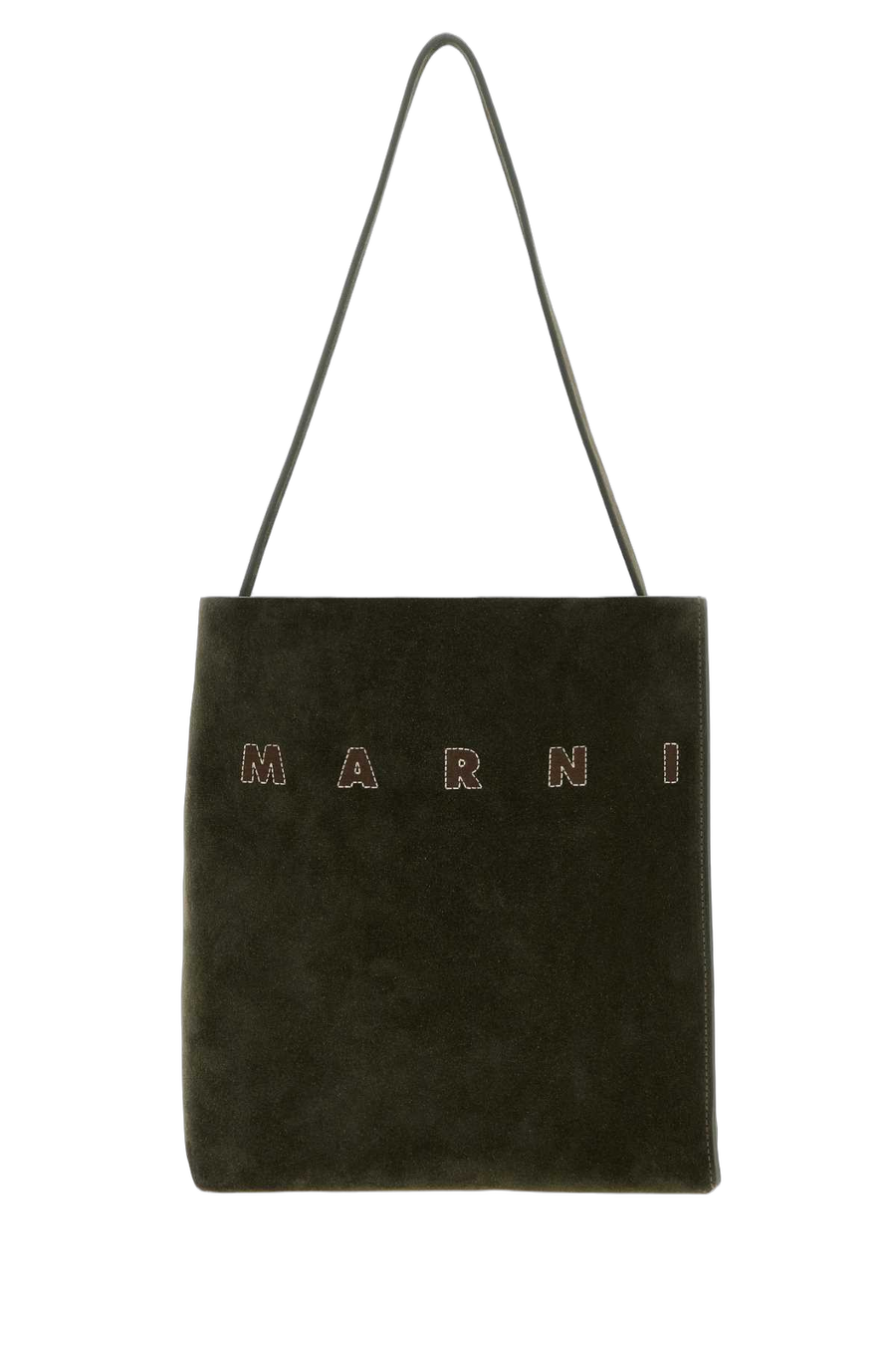 Marni Hobo 100% Bovine leather shoulder bag in green
