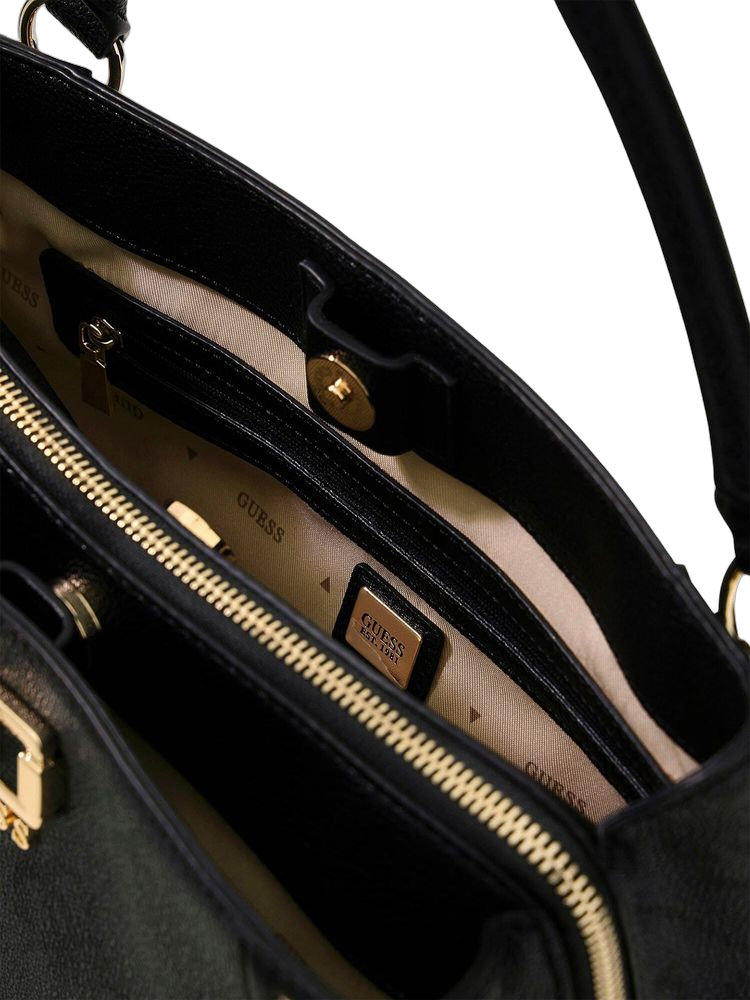 Guess 100% Polyurethane shoulder bag in black