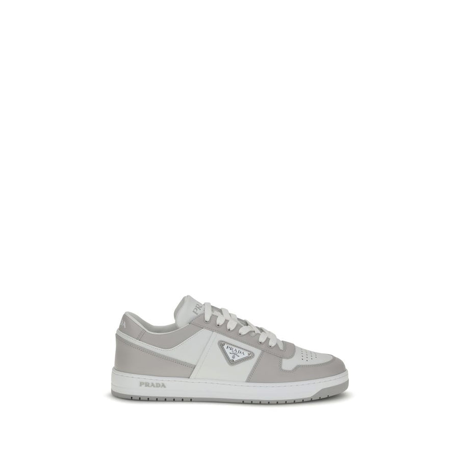 Prada Upper 100% Calf Leather Bos Taurus sneaker in gray