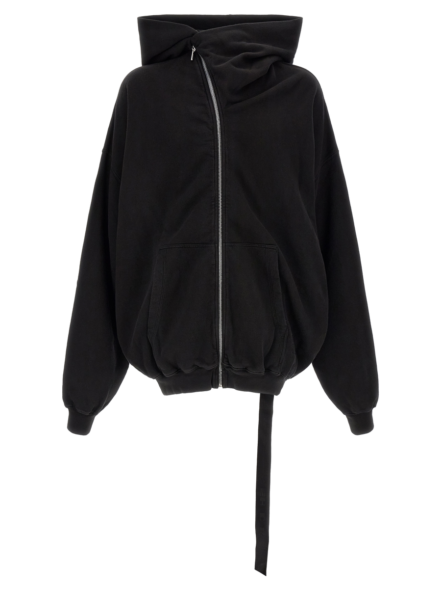 Black Cotton Sweatshirt Clothing
