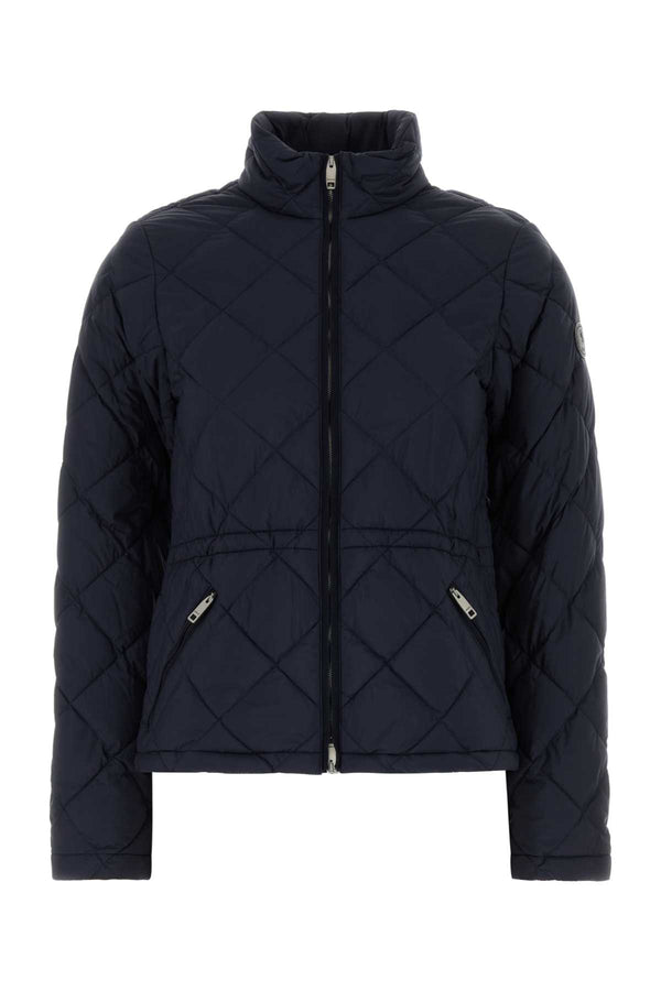 Burberry Exterior: 100% Nylon down jacket in navy