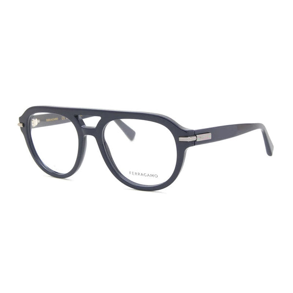 Ferragamo eyeglasses in blue