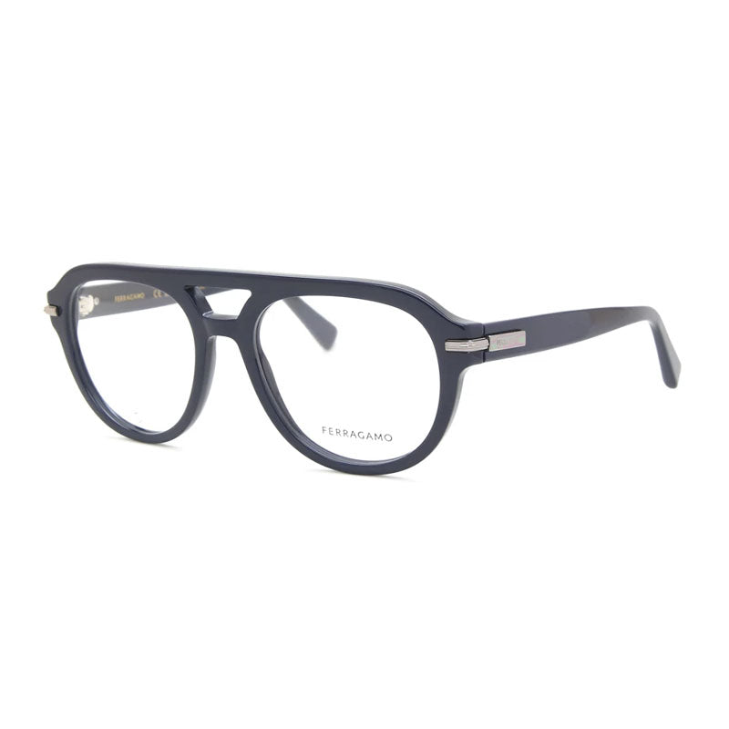 Ferragamo eyeglasses in blue