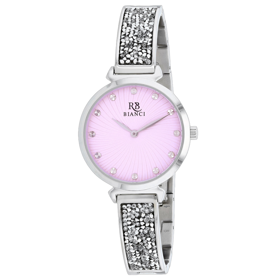 Roberto Bianci Stainless steel case watch in pink