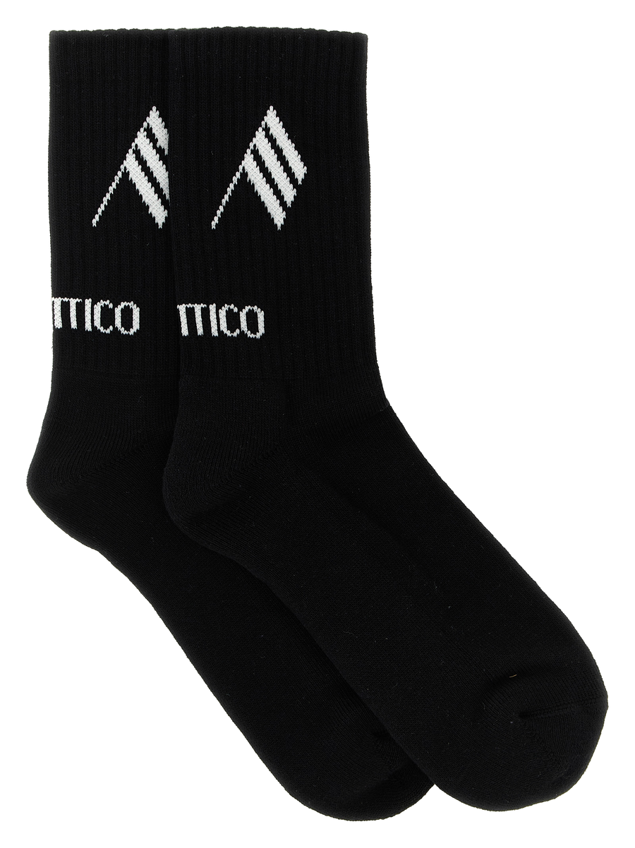Bicolor Cotton Socks Clothing