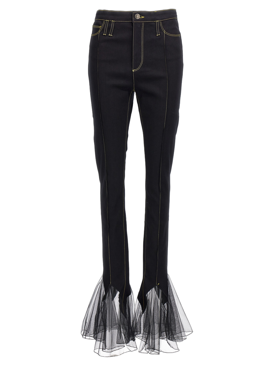Nensi Dojaka 66% Cotton jeans in black