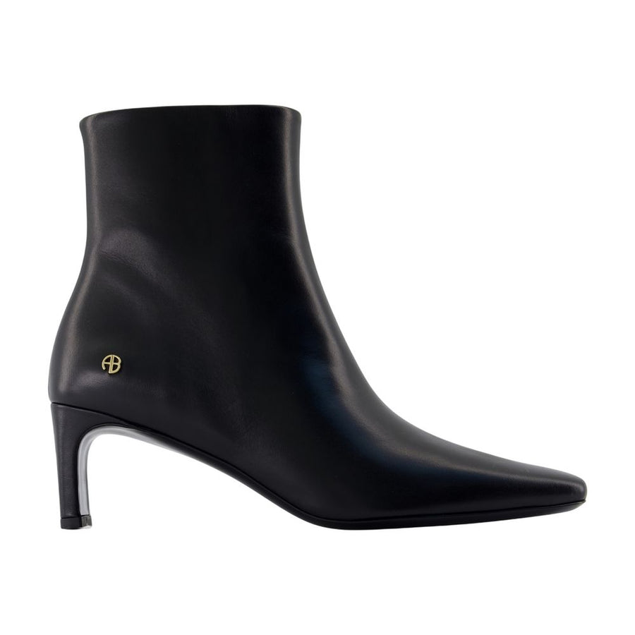 Anine Bing Calfskin boots in black