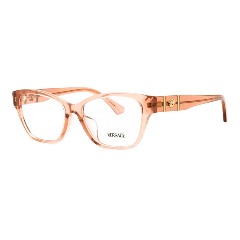 Versace eyeglasses in peach