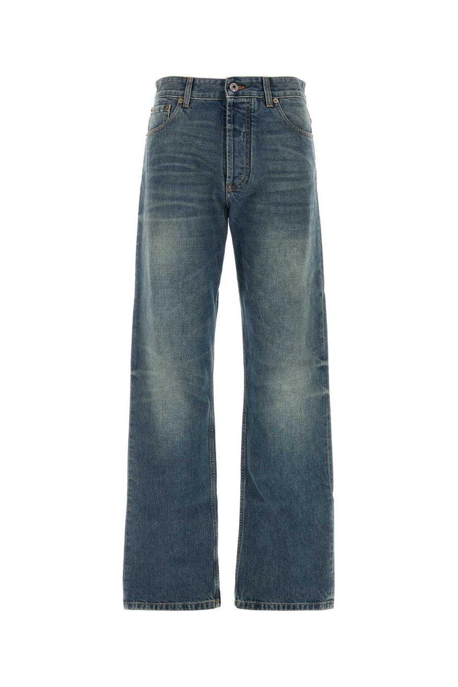 Denim Jeans Bleu Exterior: Cotton Pantaloni