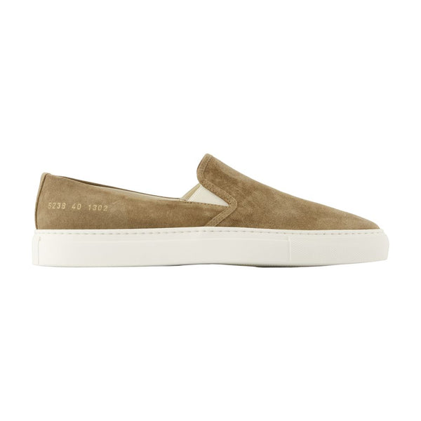 Common Projects Calfskin sneakers in beige