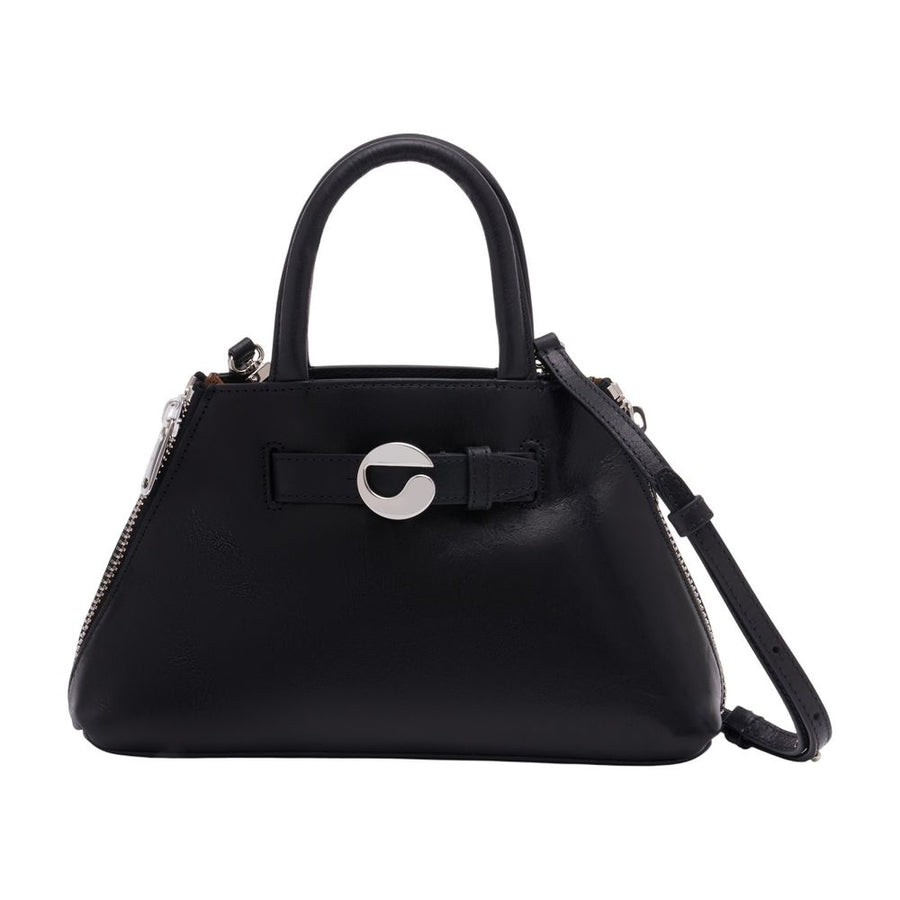 Coperni Calfskin crossbody bag in black
